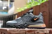 nike air max 270 react eng futura black noir logo or